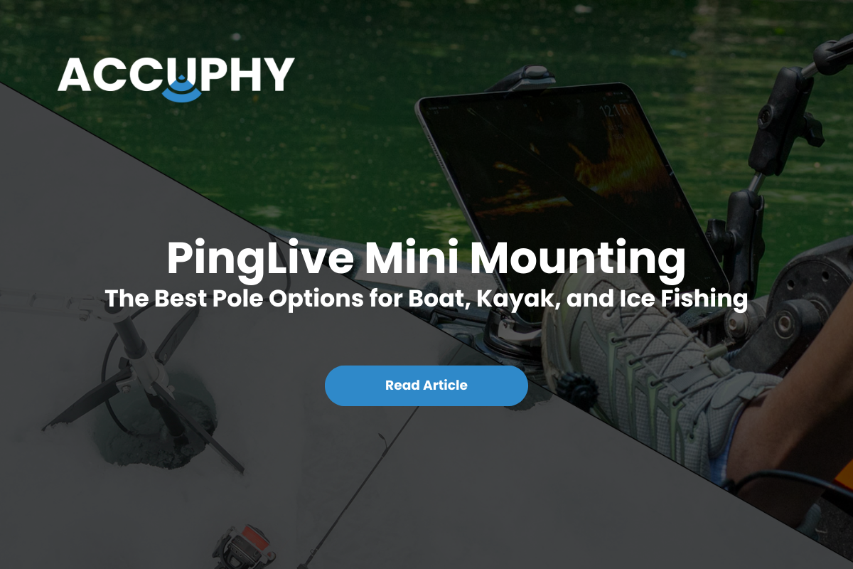 PingLive Mini Mounting: The Best Pole Options for Boats and Kayaks