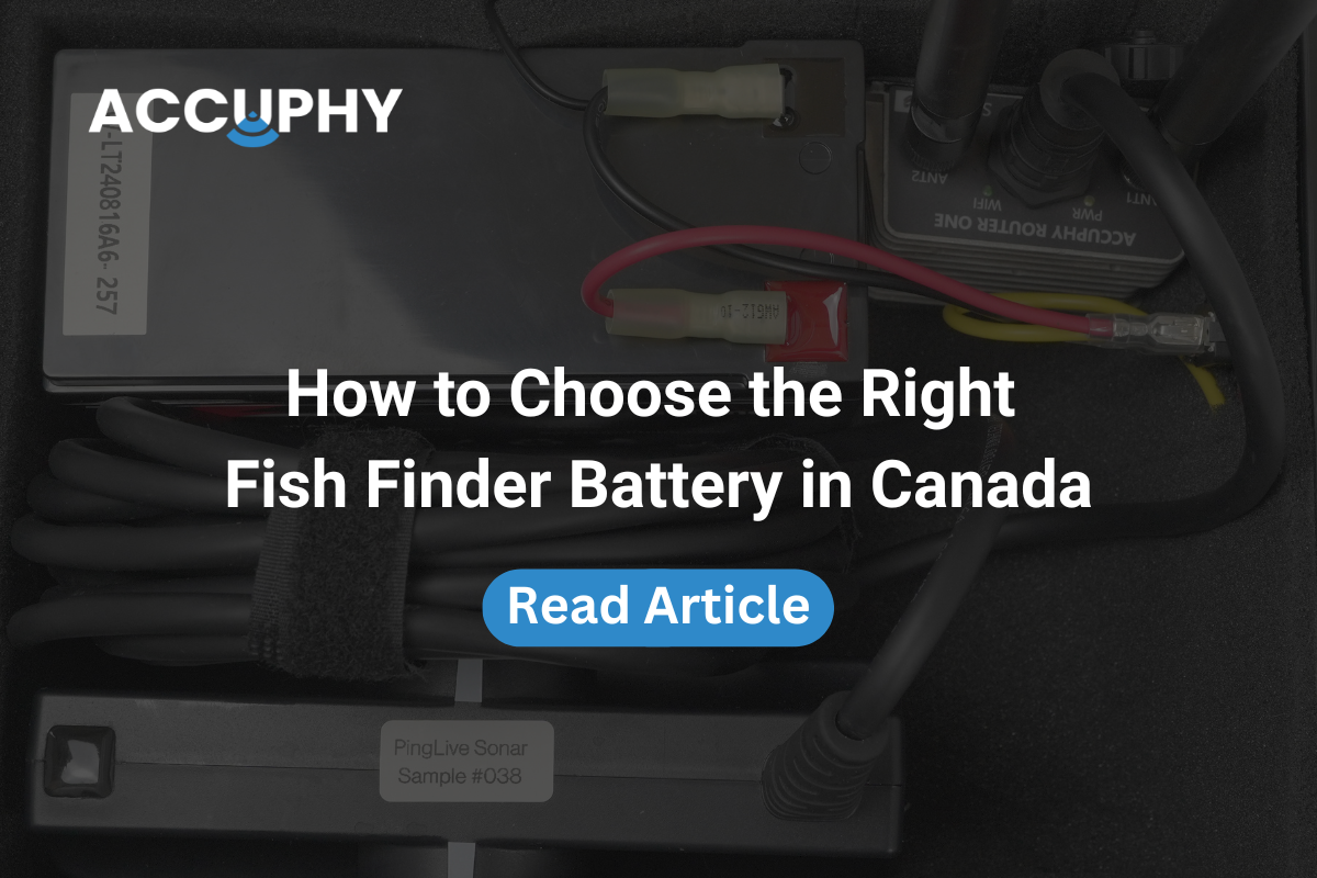 How to Choose the Right Fish Finder Battery in Canada